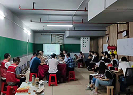 海博裝飾施工現場(chǎng)綜合協(xié)調會(huì ) 創(chuàng )基地產(chǎn)售樓中心項目 海博裝飾施工現場(chǎng)綜合協(xié)調會(huì ) 創(chuàng )基地產(chǎn)售樓中心項目